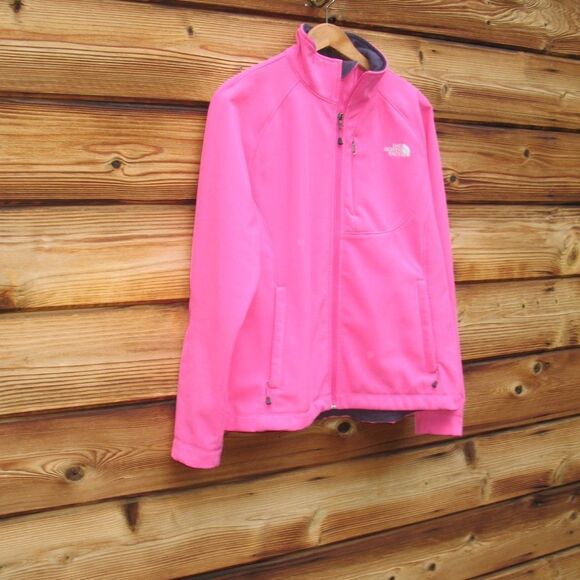 NWOT TNF The North Face Apex Bionic Soft Shell Jacket Pink L - Picture 3 of 11